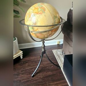 Antique 16 Inch Globe